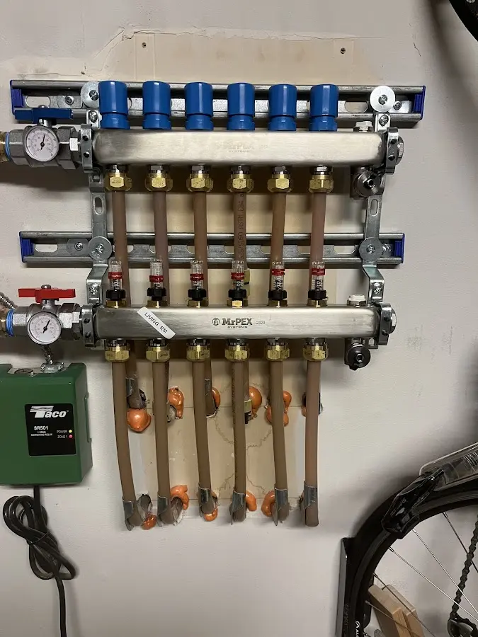 Plumber performing Water Heater Repair at a residential property in Altavista